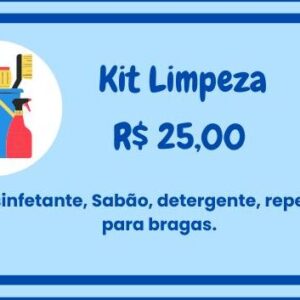 kit de limpeza